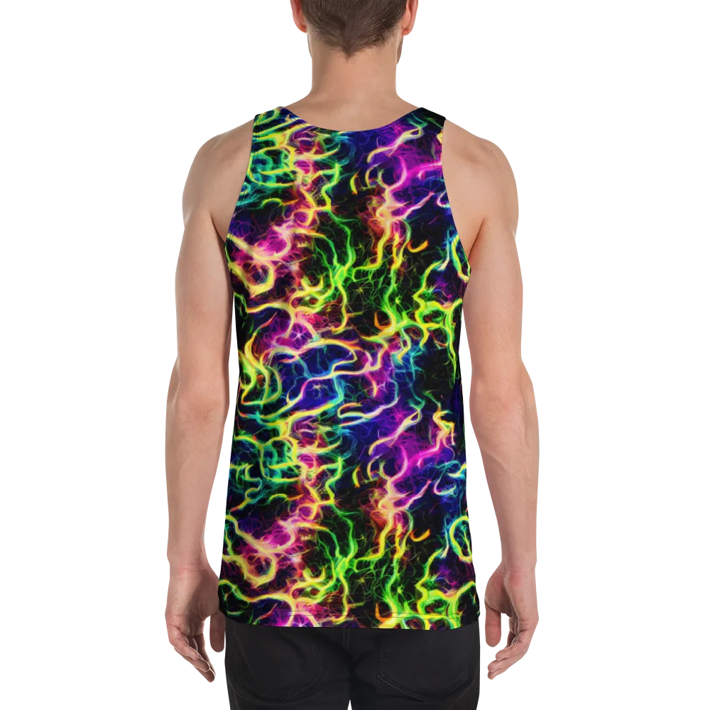 Wildfire Spectrum on Men's Tank Top — Back