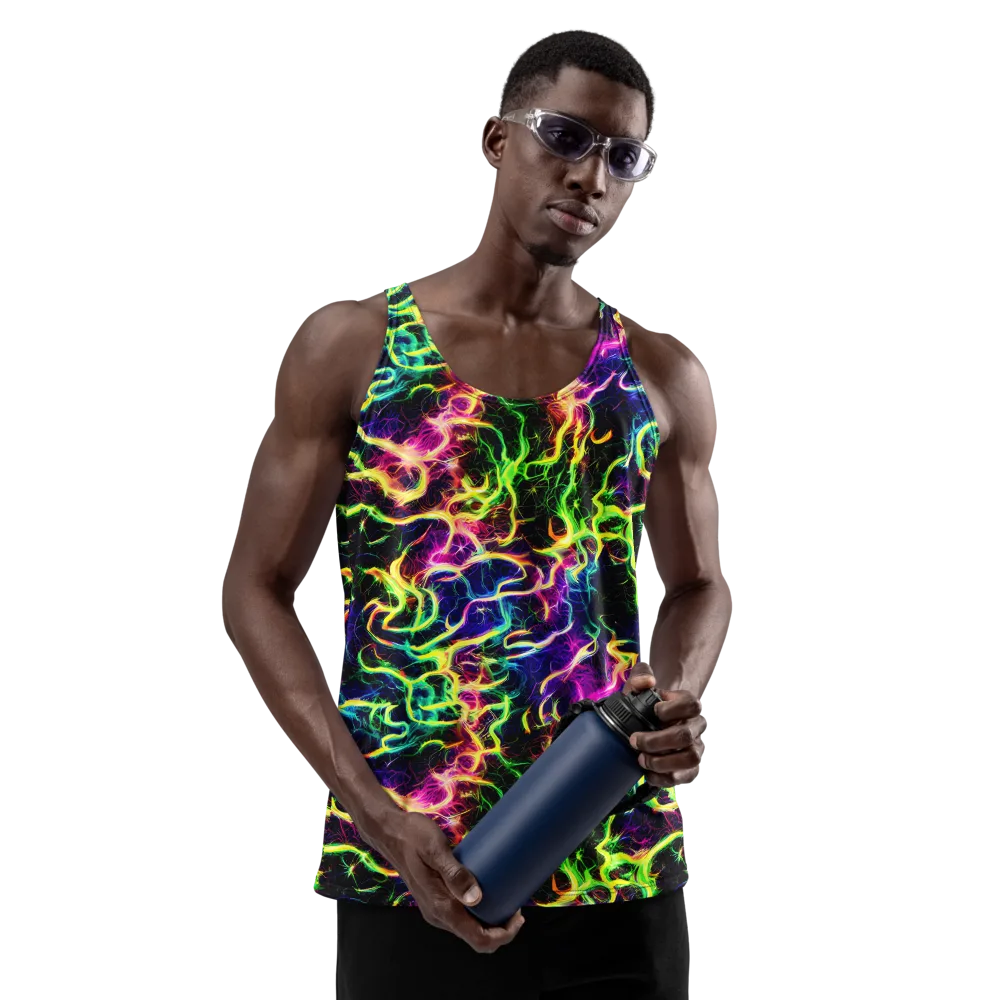 Wildfire Spectrum on Men's Tank Top — Front