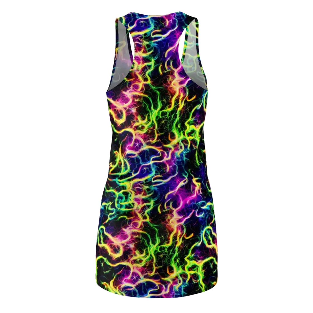 Wildfire Spectrum on Racerback Dress — Back