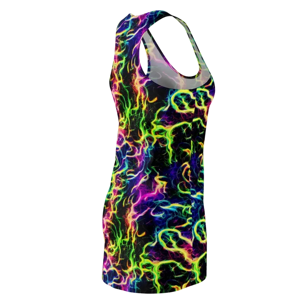 Wildfire Spectrum on Racerback Dress — Back Side