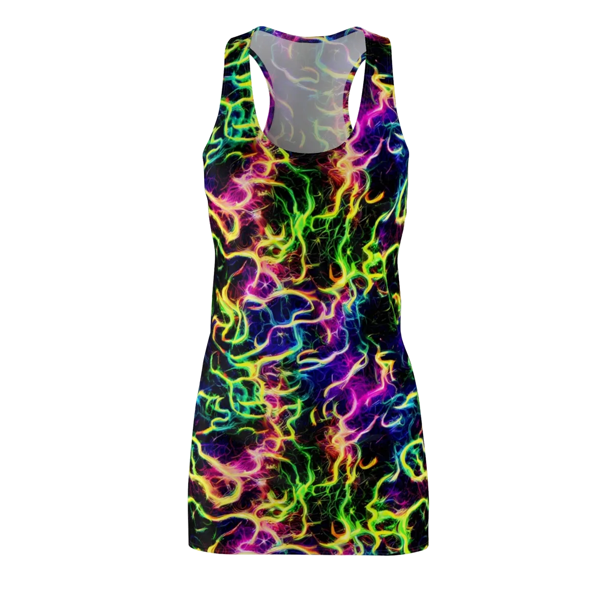 Wildfire Spectrum on Racerback Dress — Front