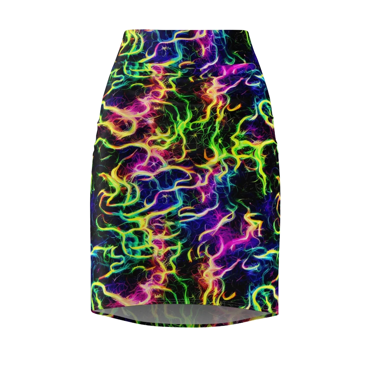 Wildfire Spectrum on Pencil Skirt — Front