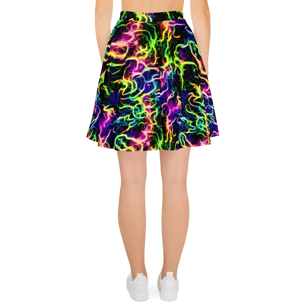 Wildfire Spectrum on Skater Skirt — Back