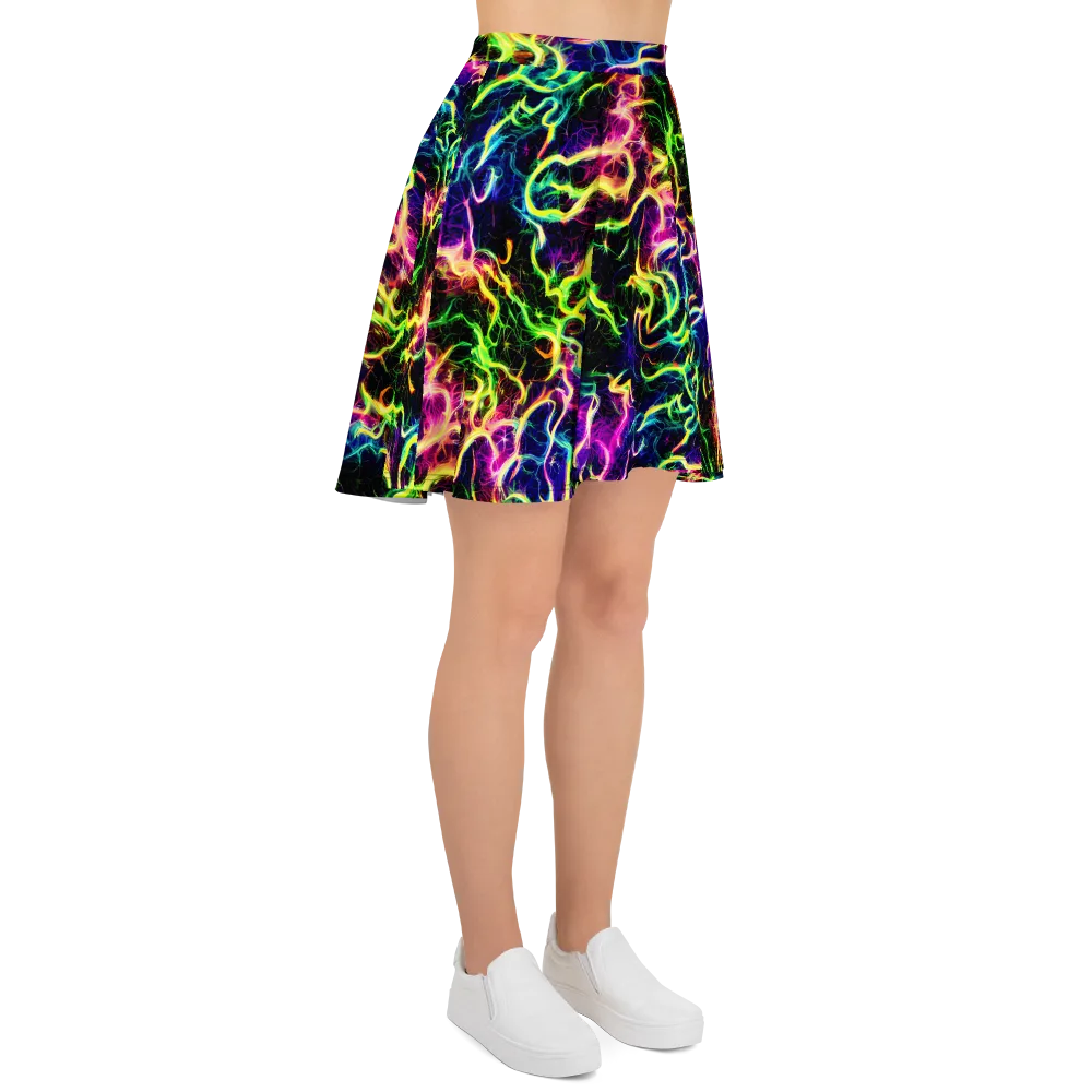Wildfire Spectrum on Skater Skirt — Right