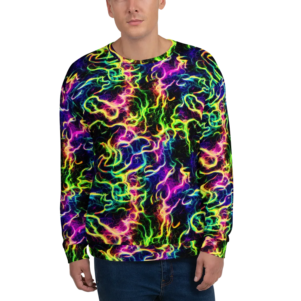 Wildfire Spectrum on Sweatshirt — Front