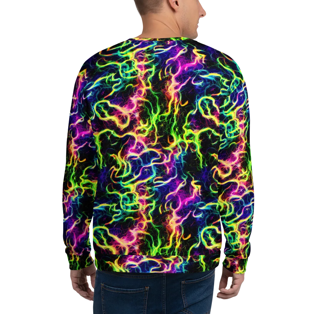 Wildfire Spectrum on Sweatshirt — Back