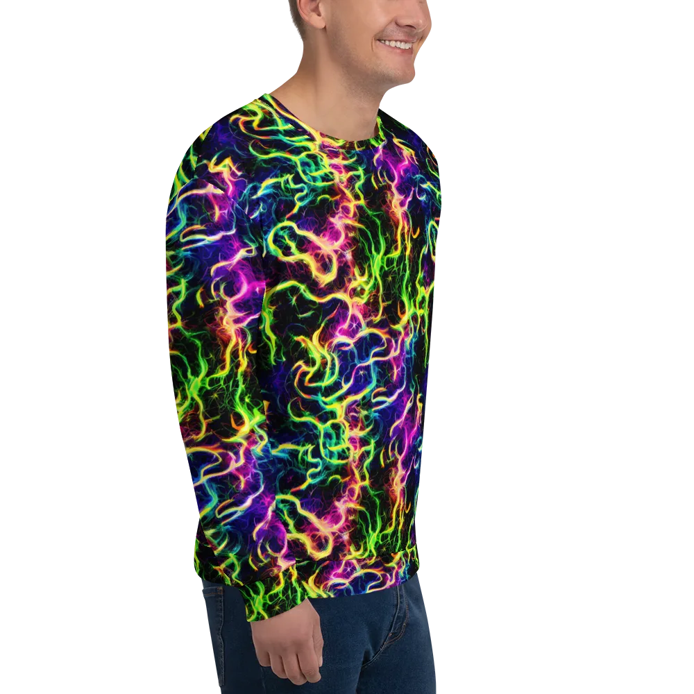 Wildfire Spectrum on Sweatshirt — Right Front