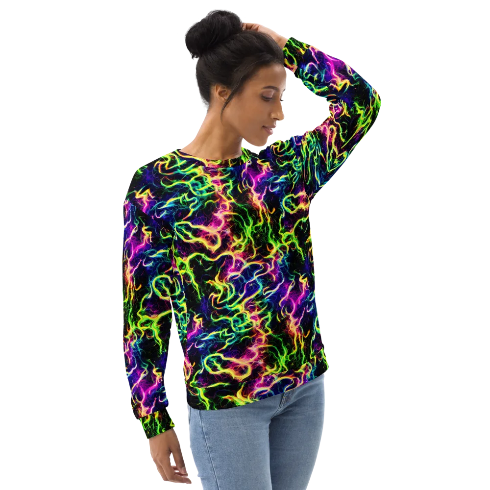 Wildfire Spectrum on Sweatshirt — Right Front