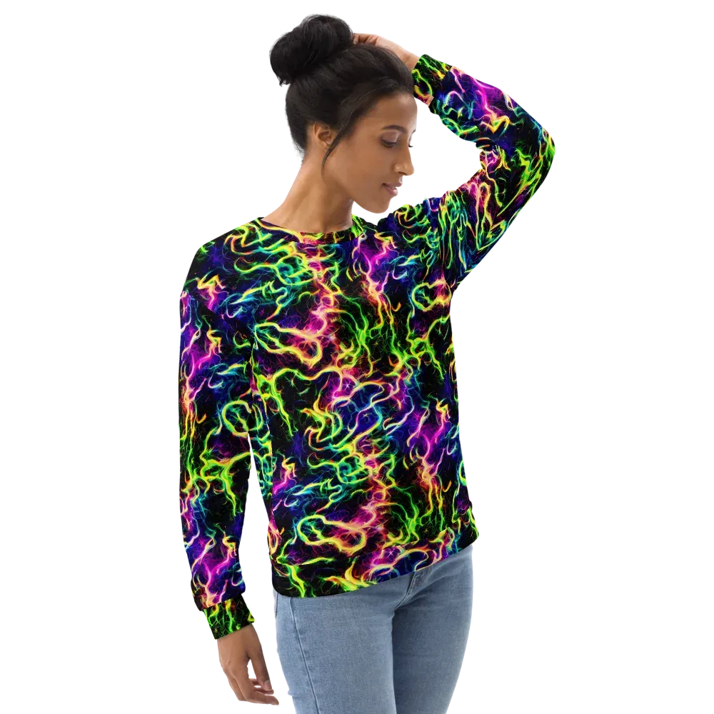 Wildfire Spectrum on Sweatshirt — Right Front