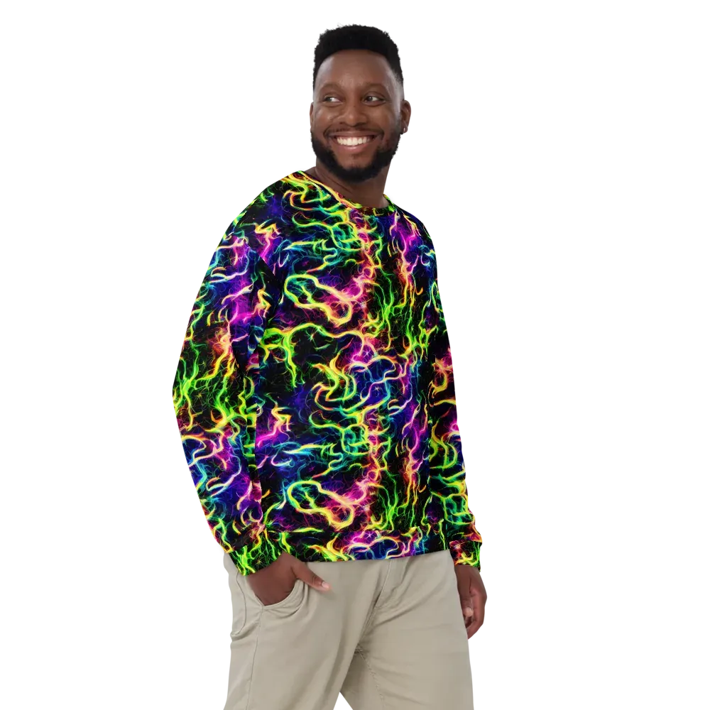 Wildfire Spectrum on Sweatshirt — Front