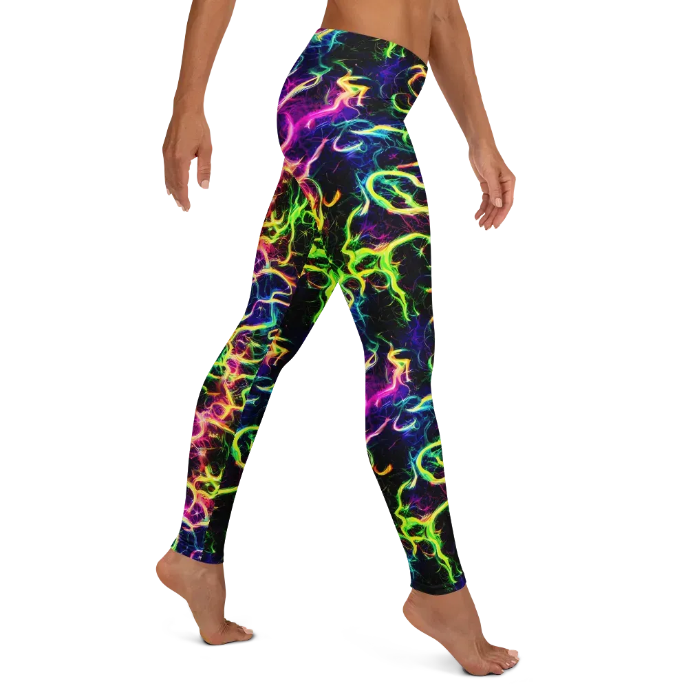 Wildfire Spectrum on Leggings — Right