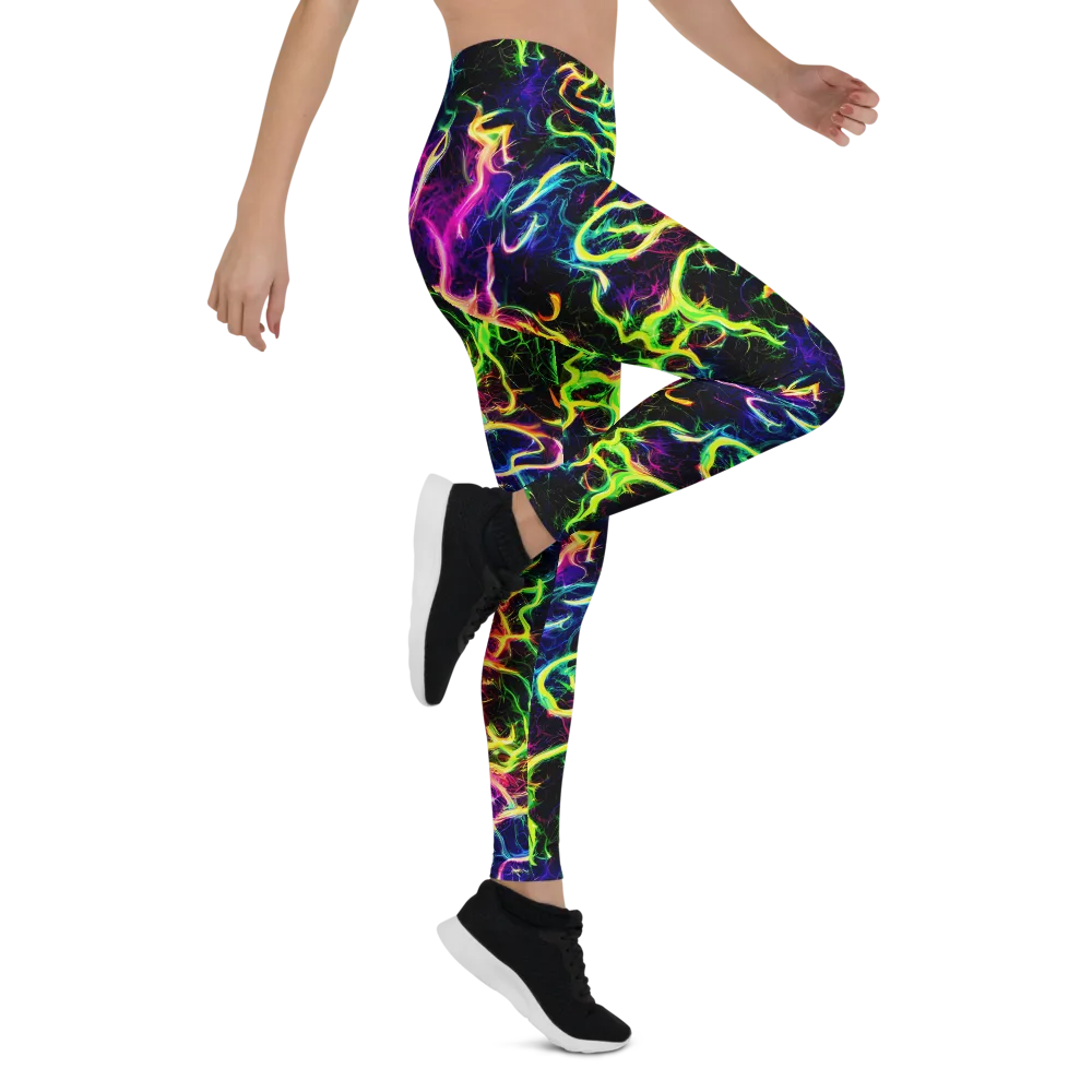 Wildfire Spectrum on Leggings — Right