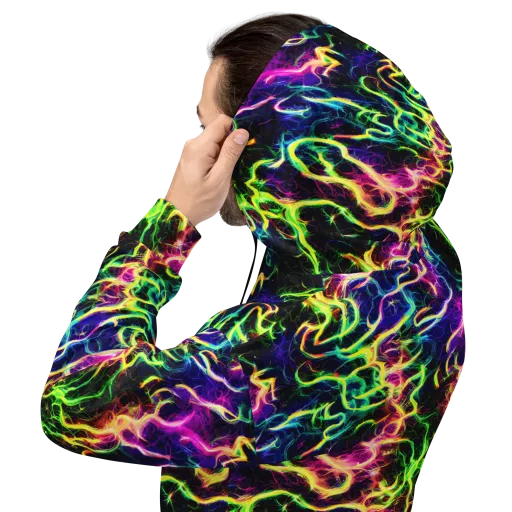 Wildfire Spectrum on a Hoodie