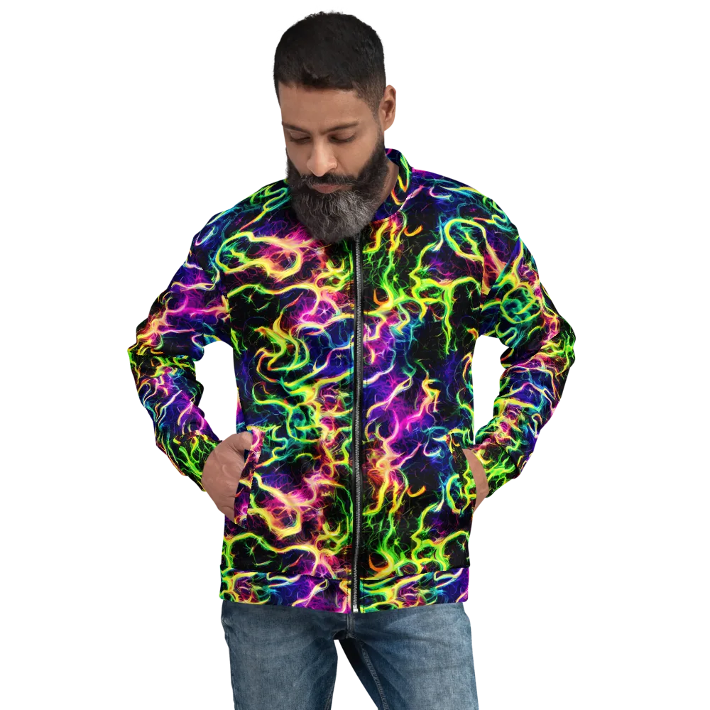 Wildfire Spectrum on Bomber Jacket — Front