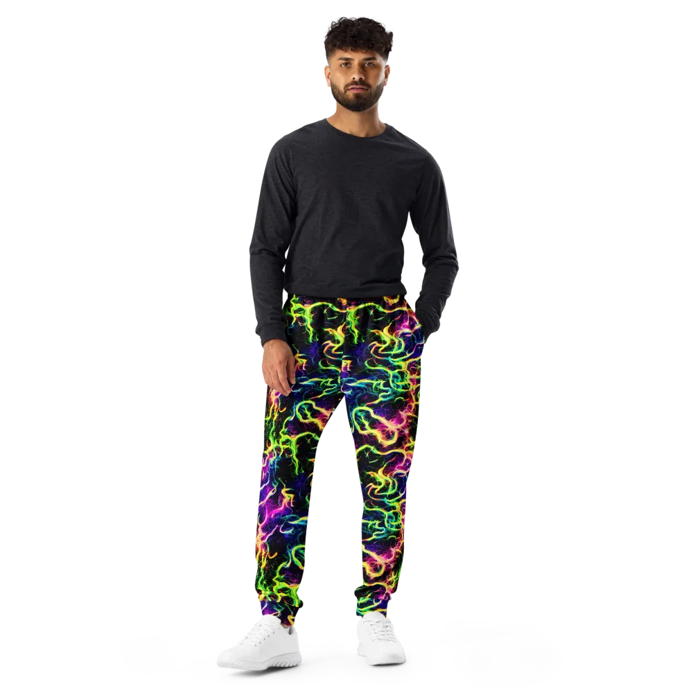 Wildfire Spectrum on Men's Joggers — Front