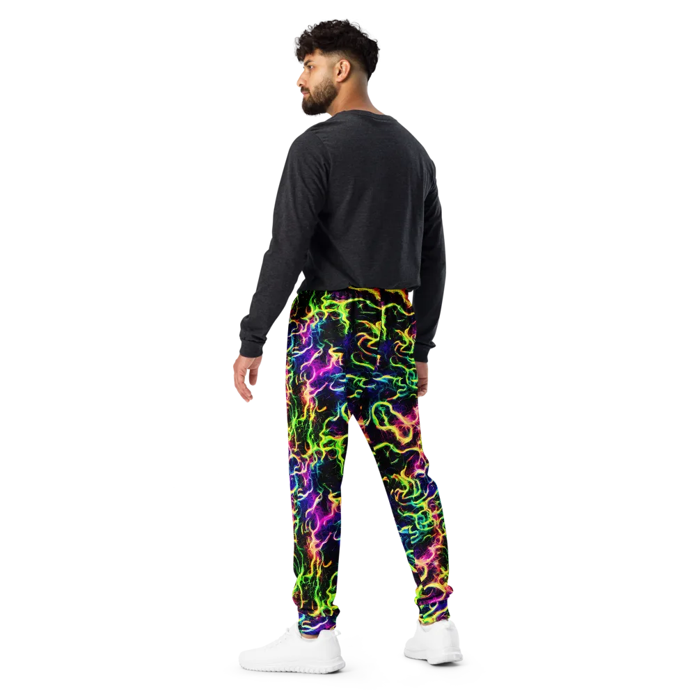 Wildfire Spectrum on Men's Joggers — Back