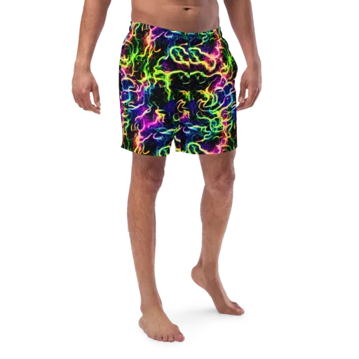 Wildfire Spectrum on a Swim Trunks