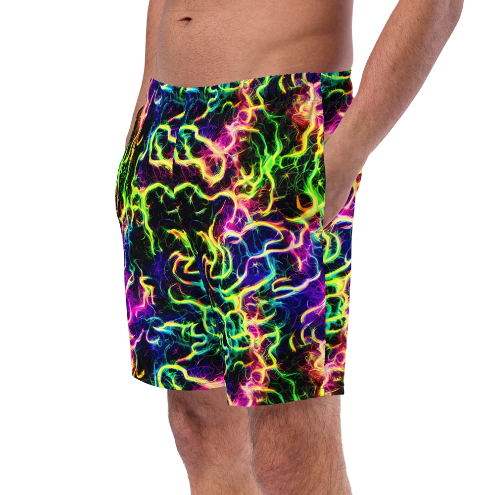 Wildfire Spectrum on Swim Trunks — Left Front