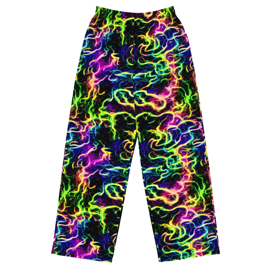 Wildfire Spectrum on Wide-Leg Pants — Front