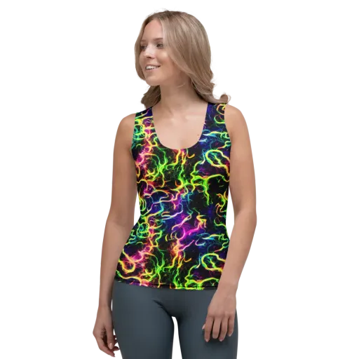 Wildfire Spectrum on a Women's Tank Top