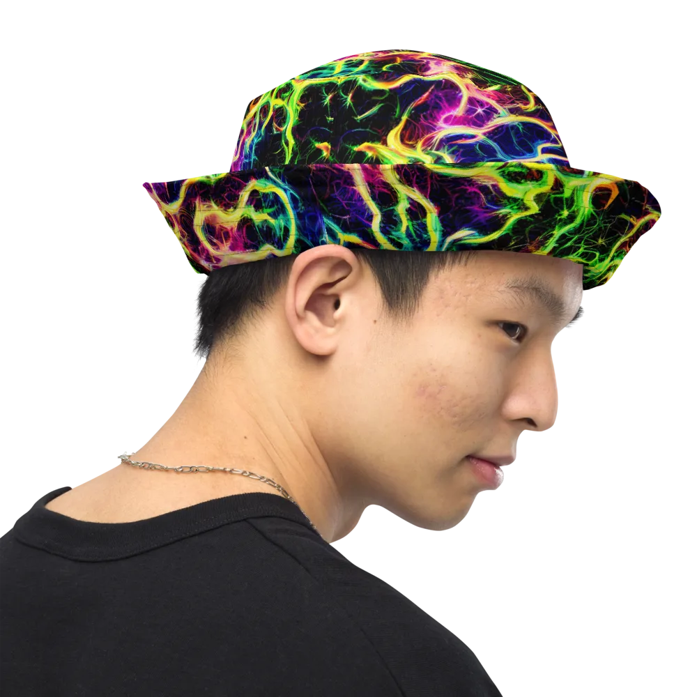 Wildfire Spectrum on Reversible Bucket Hat — Right Outside