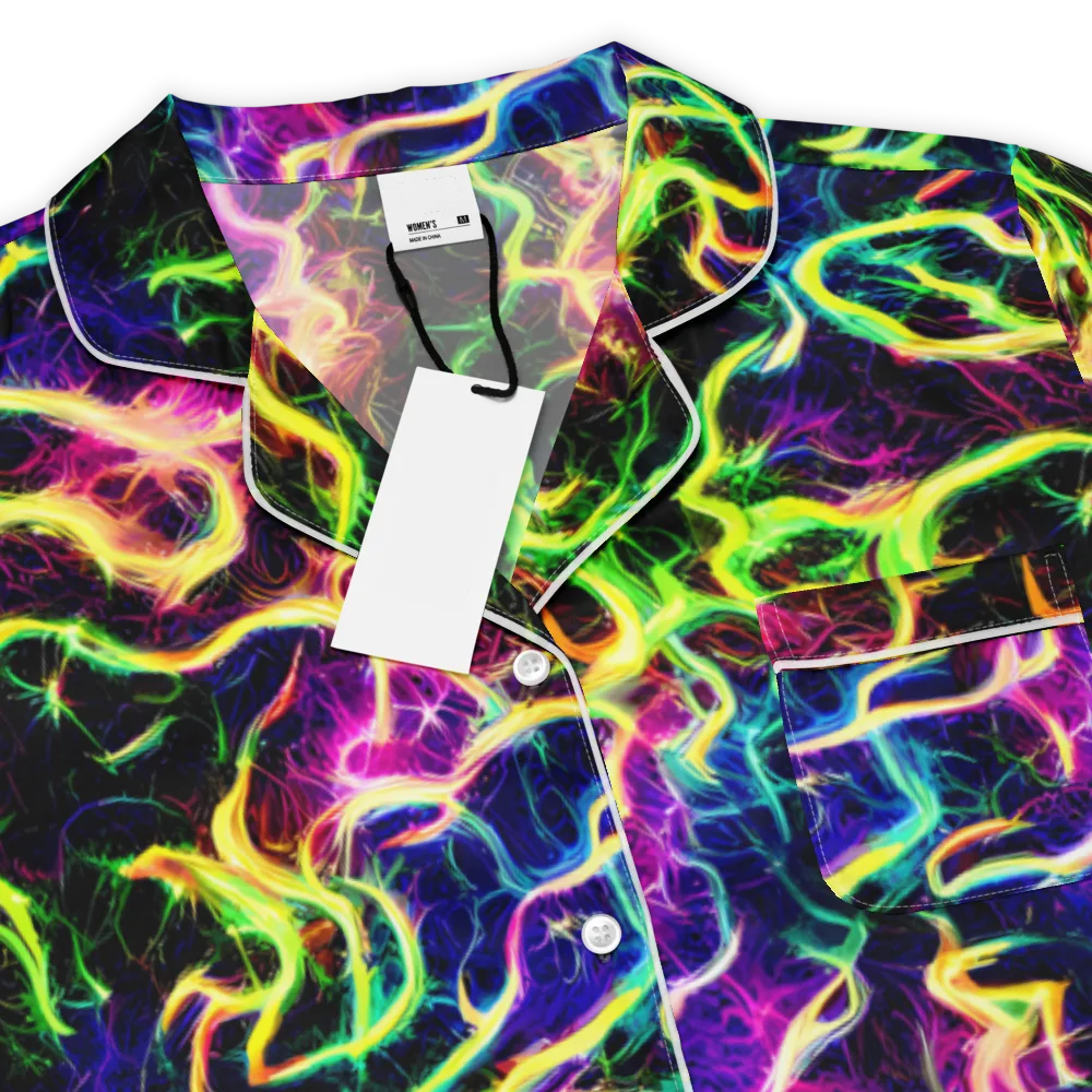 Wildfire Spectrum on Women's Short Sleeve Pajama Top — Product details