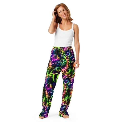 Wildfire Spectrum on a Women's Pajama Pants
