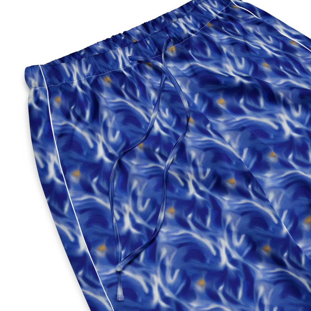 Sapphire Whirl on Women's Pajama Pants — Product details