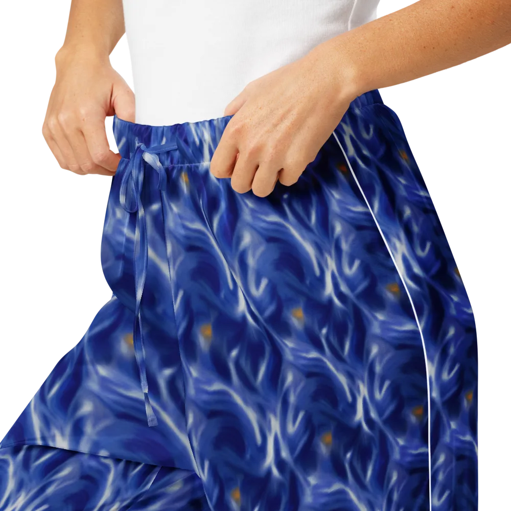 Sapphire Whirl on Women's Pajama Pants — Product details