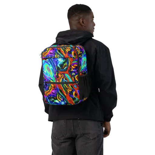 Atomic Marbling on a Utility Backpack