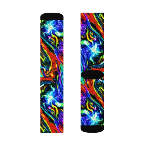 Atomic Marbling on a Socks