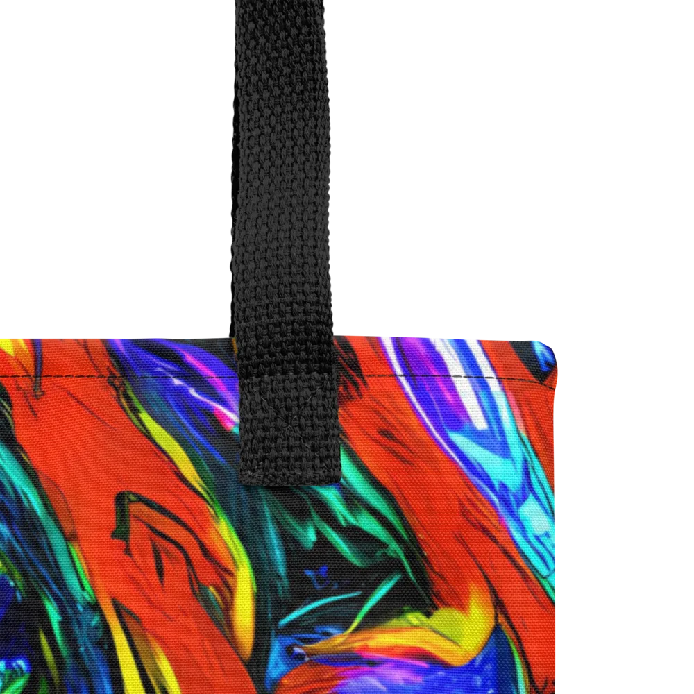 Atomic Marbling on Tote Bag — Product details