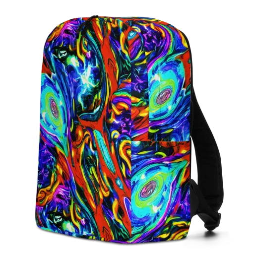 Atomic Marbling on a Minimalist Backpack