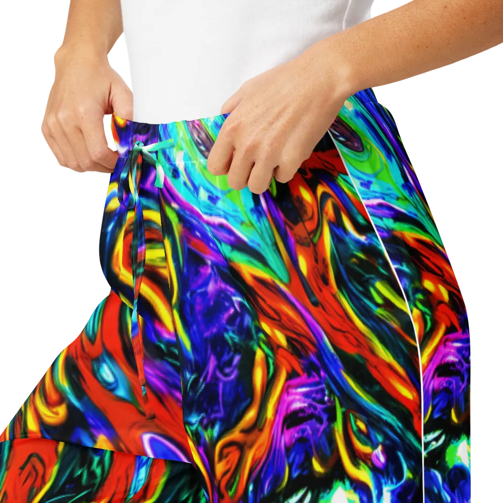 Atomic Marbling on Women's Pajama Pants — Product details