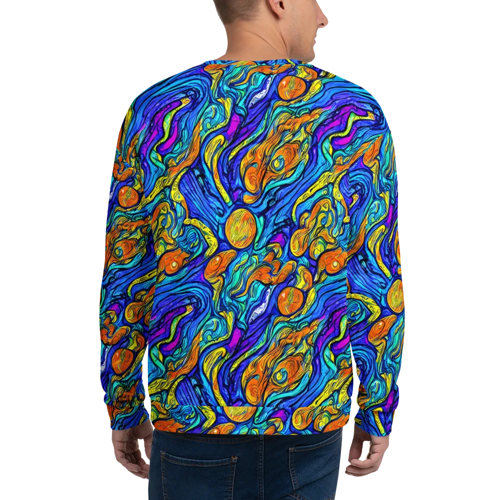Sonic Sea on Sweatshirt — Back