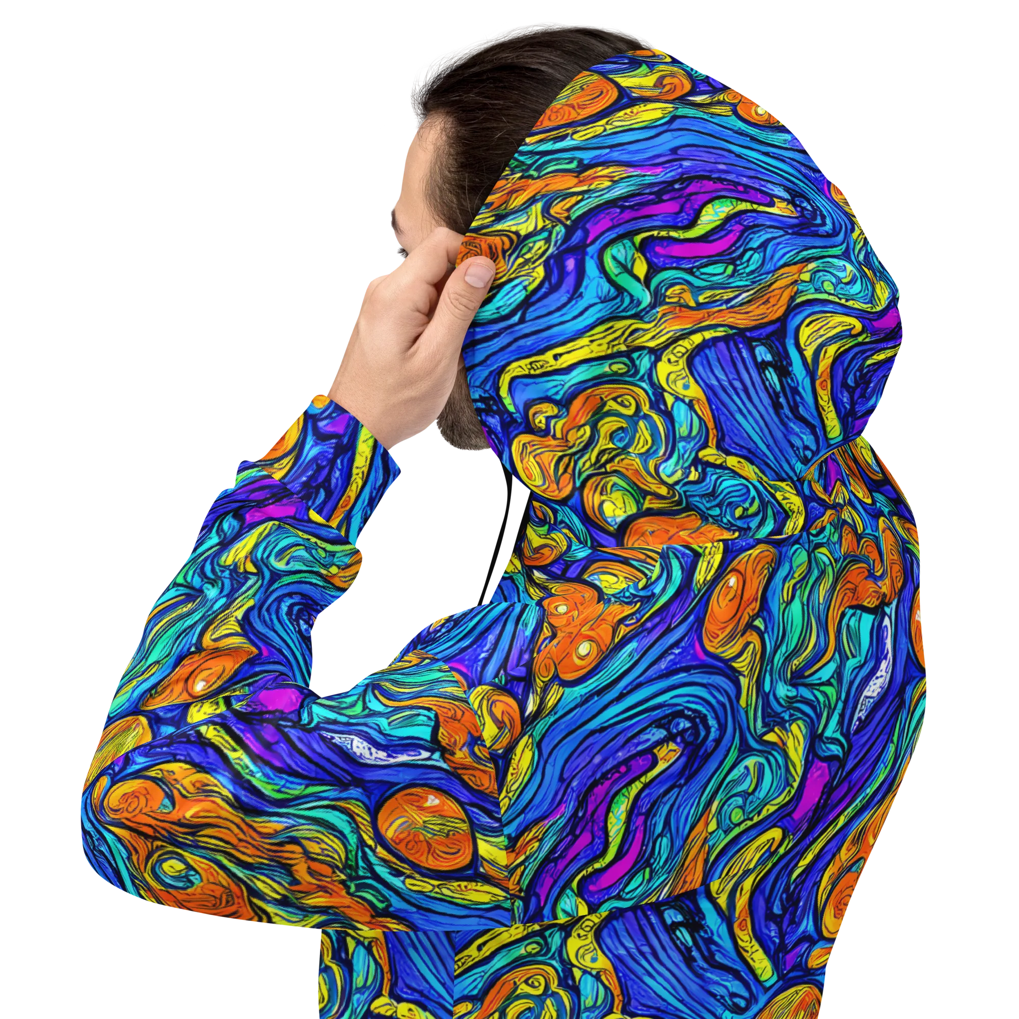 Sonic Sea on Hoodie — Back