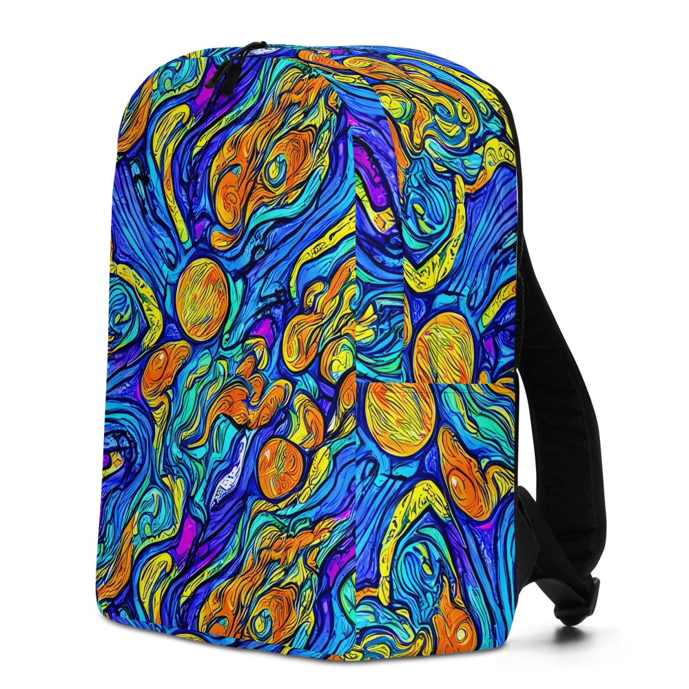 Sonic Sea on Minimalist Backpack — Left