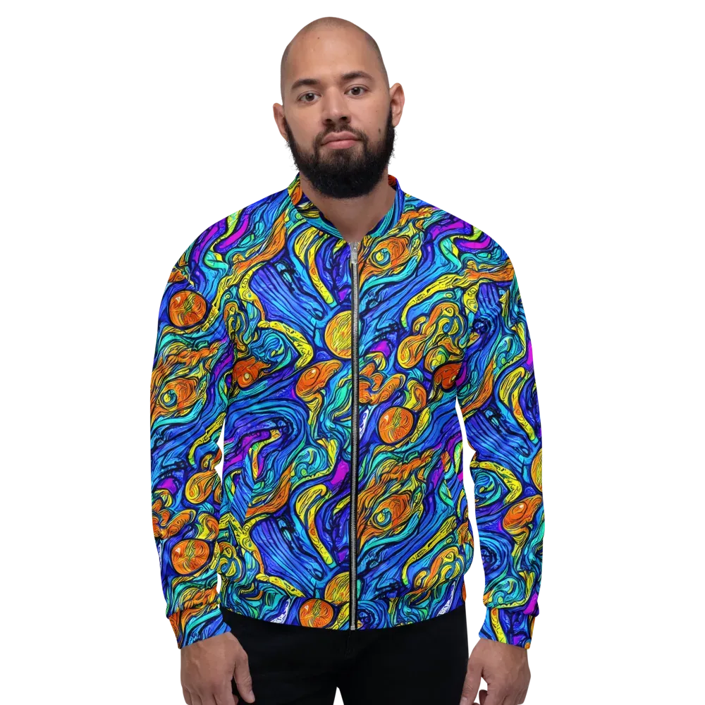 Sonic Sea on Bomber Jacket — Front