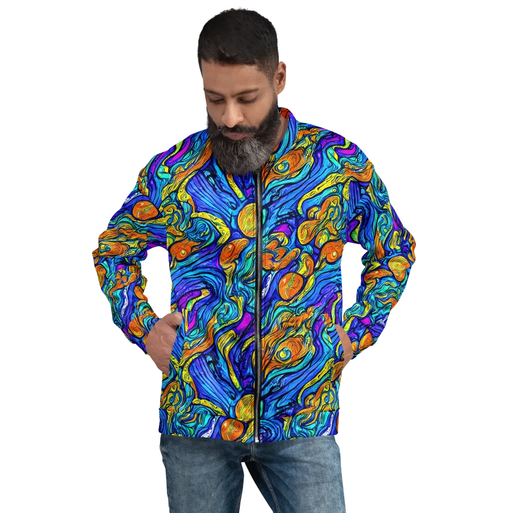 Sonic Sea on Bomber Jacket — Front