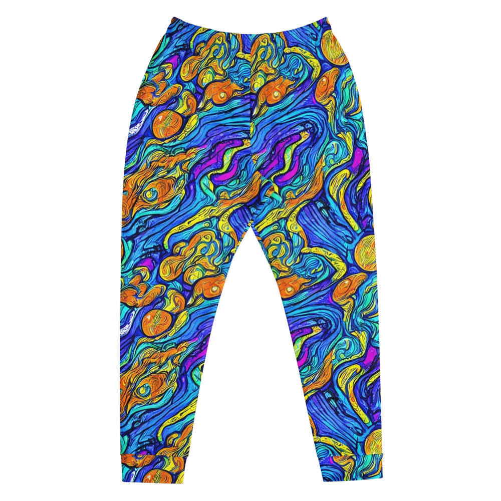 Sonic Sea on Men's Joggers — Front