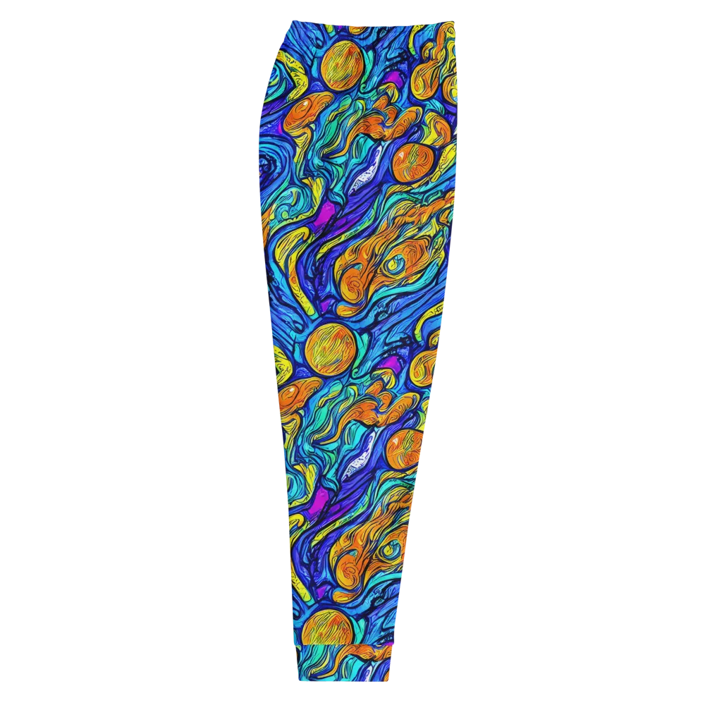 Sonic Sea on Men's Joggers — Right