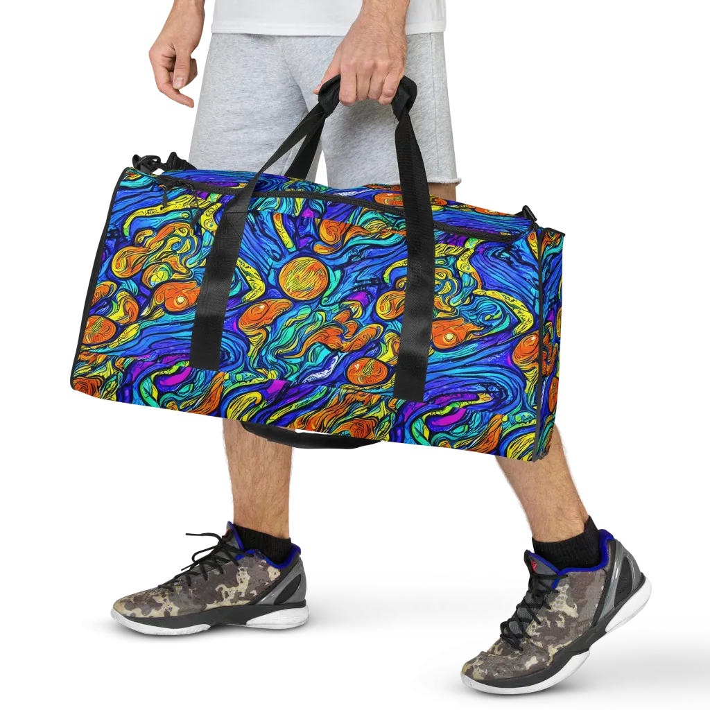 Sonic Sea on Duffle Bag — Front