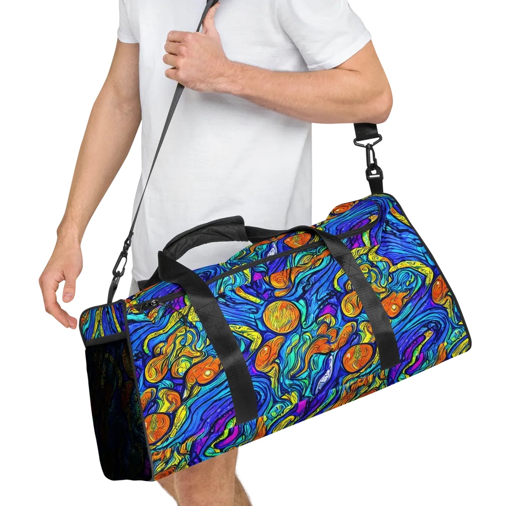 Sonic Sea on Duffle Bag — Right Front