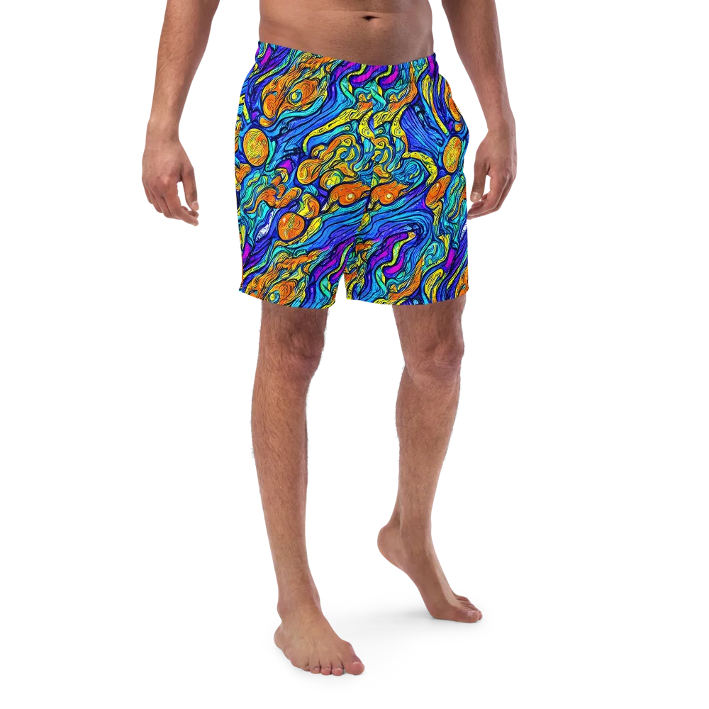 Sonic Sea on Swim Trunks — Front