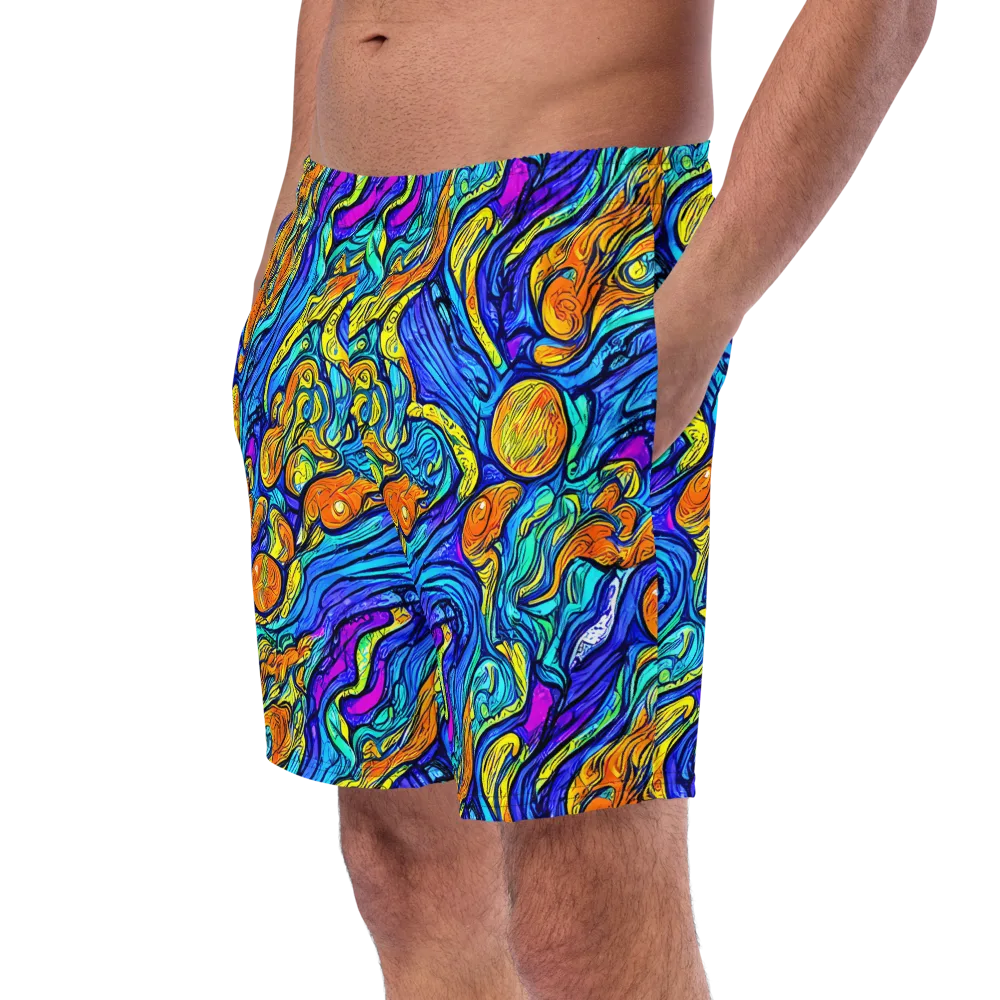 Sonic Sea on Swim Trunks — Left Front