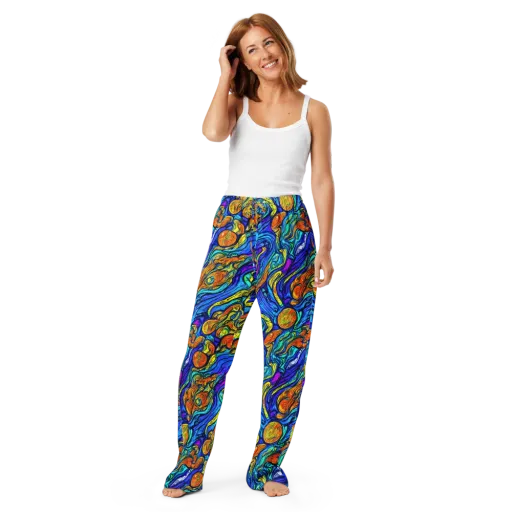 Sonic Sea on a Women's Pajama Pants