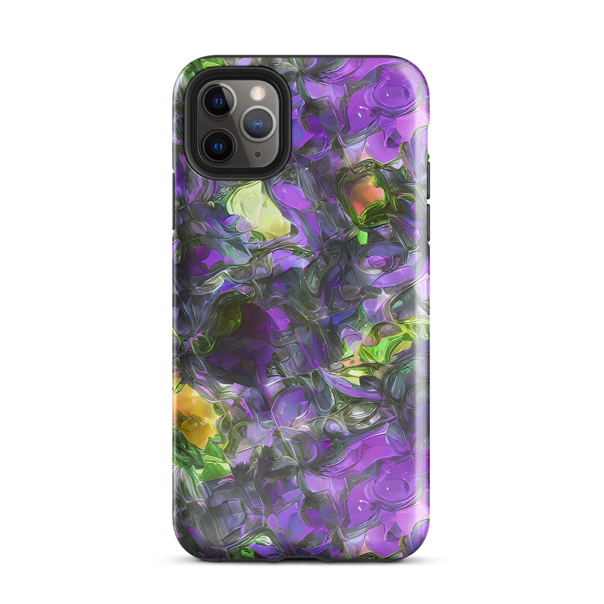 Plum Garden on Tough Case for iPhone® — Front