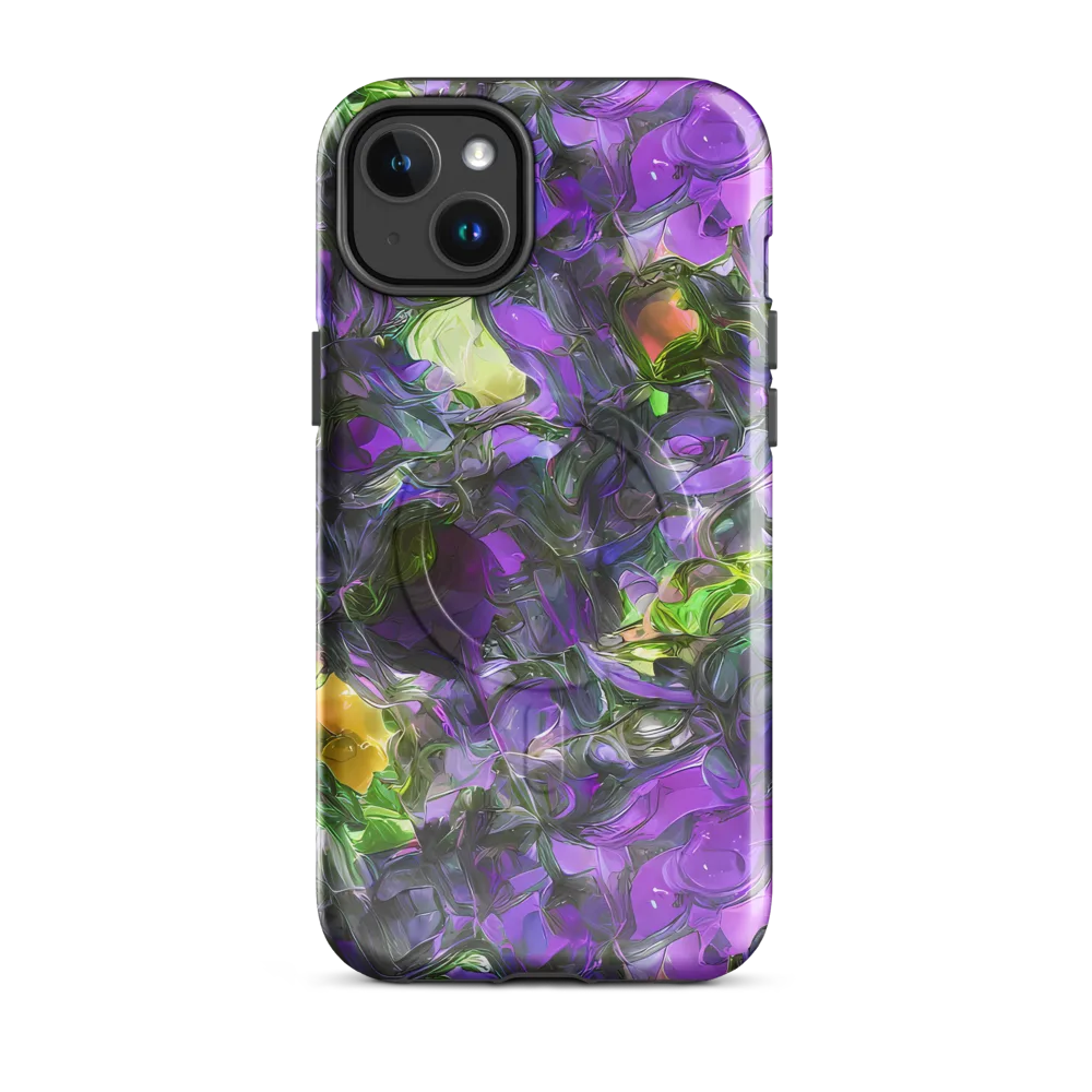 Plum Garden on MagSafe Tough Case for iPhone® — Front