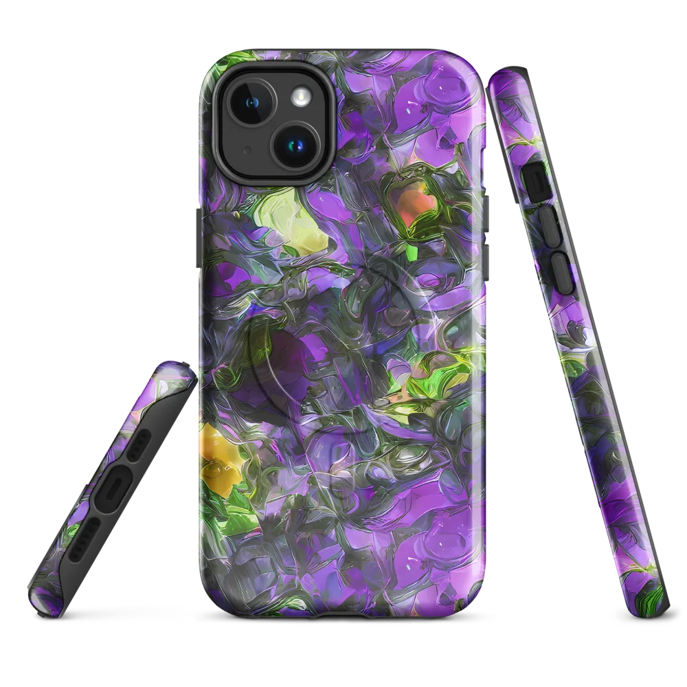 Plum Garden on MagSafe Tough Case for iPhone® — Front