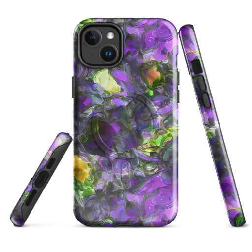 Plum Garden on a MagSafe Tough Case for iPhone®
